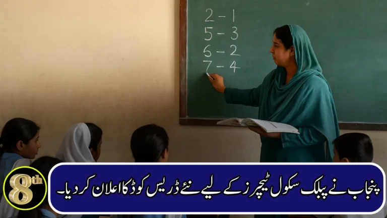 Punjab Announces New Dress Code for Public School Teachers